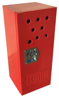 Cajón extintor chapa lacado sencillo