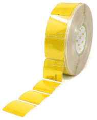 Banda reflectante lonas amarilla